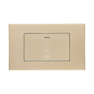 Plastic Switch LYSK-Doorbell Switch-GOLD